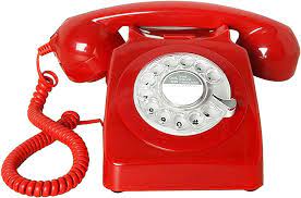 Amazon.com : Benotek Telephone, Corded Landline Phones for Home, Retro Old  Fashion Home Phone with Rotary Dial Keypad, Antique Old Fashion Telephones  Novelty Gift for Decoration : Office Products