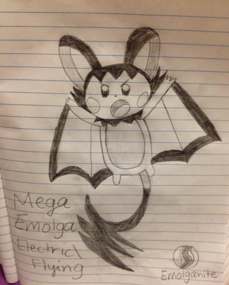 mega emolga evolution