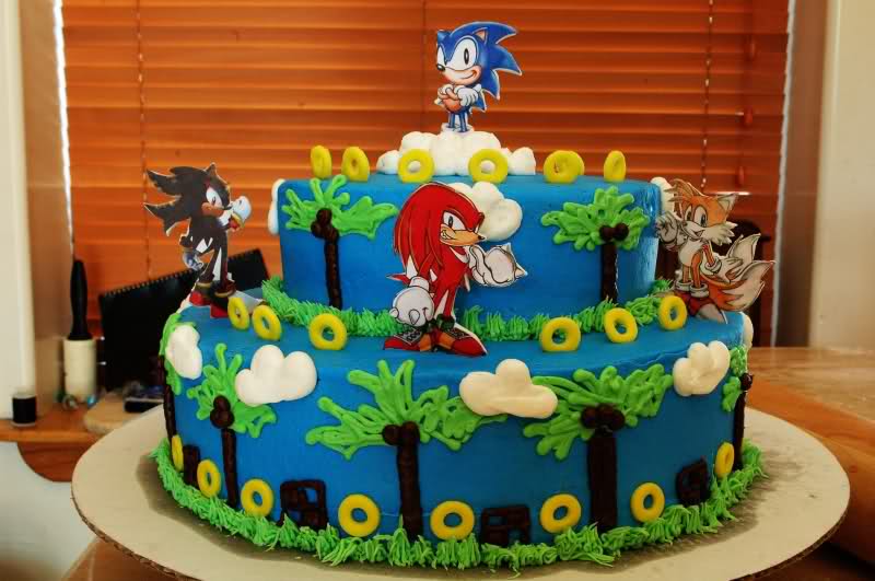 More Sonic cakes.jpg