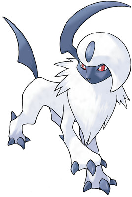 Absol artwork by Ken Sugimori