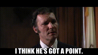 YARN | I think he's got a point. | Dirty Harry (1971) | Video gifs by  quotes | 56f52c74 | 紗