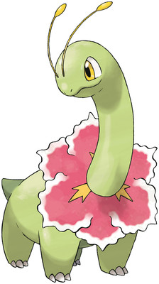 Meganium artwork by Ken Sugimori