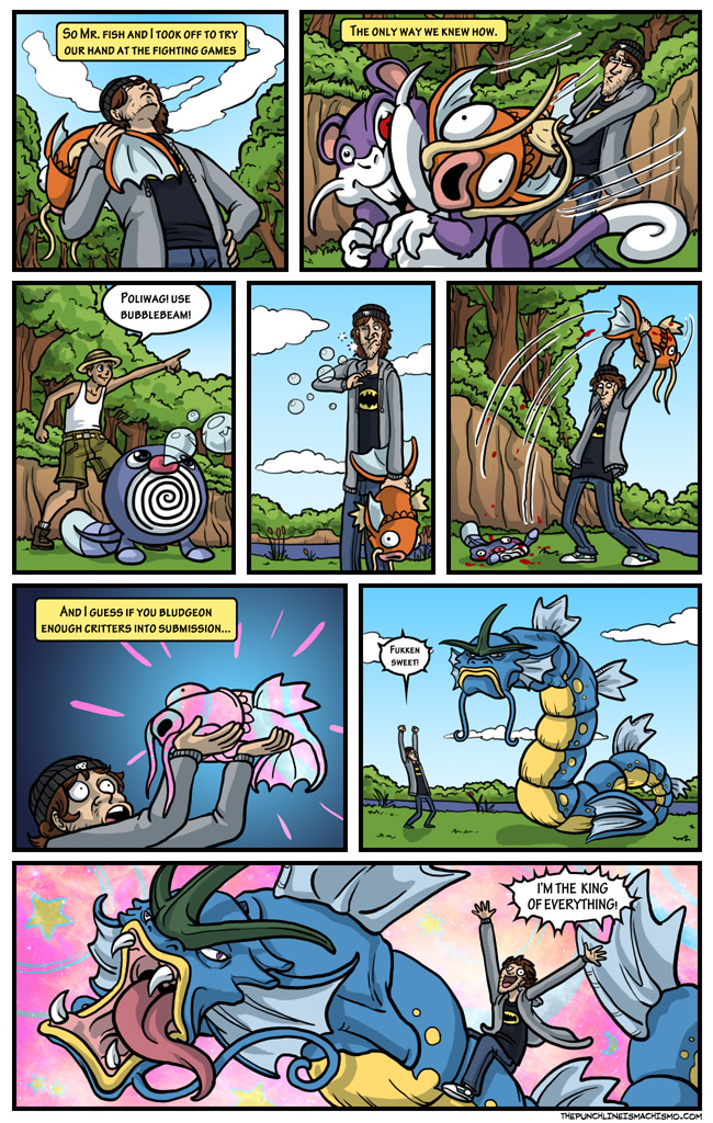 Silly pokemon comic AwesomeNinjaLXIV - Illustrations ART street