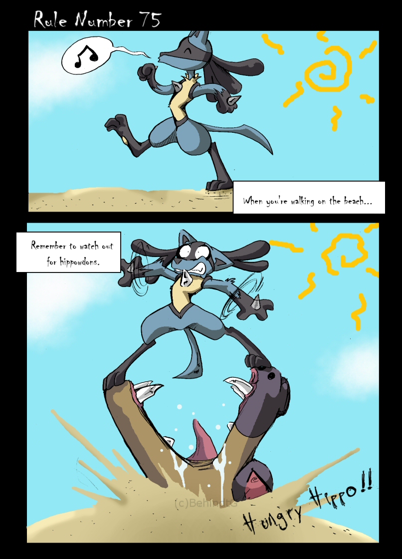 Silly pokemon comic AwesomeNinjaLXIV - Illustrations ART street